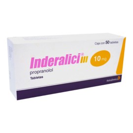 Inderalici 10mg. 50 tablets