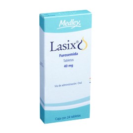 Lasix 40mg. 24 tablets
