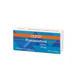 Pravastatin 20mg. 15 Tablets