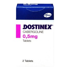 Dostinex 0.5mg. 2 tablets