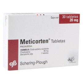 Meticorten 20mg. 30 tablets