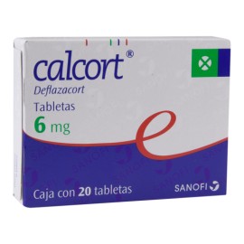 Calcort 6mg. 20 tablets