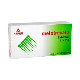 Methotrexate Generic 2.5mg. 50 tablets